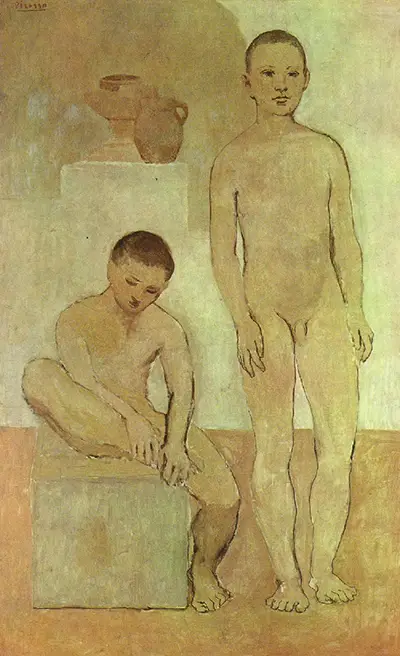 Teenagers (1906) Pablo Picasso